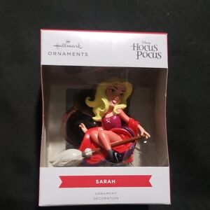 Hocus Pocus Sarah Ornament Hallmark Disney New Christmas Holiday